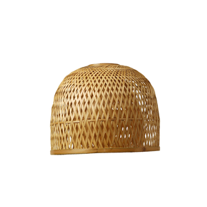 Eco-Friendly Natural Bamboo <b>Chandelier</b> <b>Shade</b> Modern Japandi Woven Ceiling Pendant <b>Lamp</b> for Hotel Restaurant Cafe Lounge Décor - Product Image 4