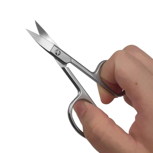 กรรไกรตัดเล็บสแตนเลสคุณภาพพรีเมียม ด้ามยางตรง พร้อมโลโก้สั่งทำ กล่องของขวัญ อุปกรณ์ตกแต่งเล็บคุณภาพสูง - Product Image 5