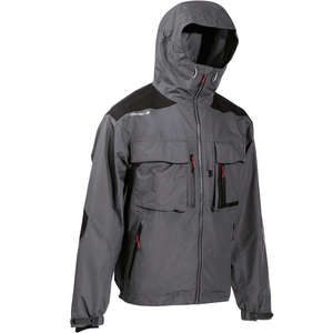 Veste de pêche imperméable et respirante 100% polyester pour hommes avec protection UPF 35 - Product Image 1