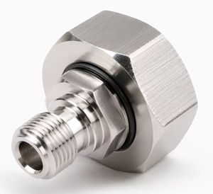 Adaptateur RF compact 7/16 DIN mâle vers N femelle à faible perte et haute isolation pour antenne et système de répéteur - Product Image 3