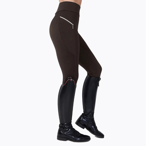 Pantalon d'équitation extensible 4 directions de haute qualité, leggings, collants, vêtements d'équitation en tissu technique au toucher doux - Product Image 2