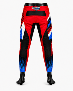 Combinaisons de motocross pour hommes CAROLINA de haute qualité, imprimées avec des dégradés de couleurs estivales, % polyester, séchage rapide, respirantes, pour la course - Product Image 6