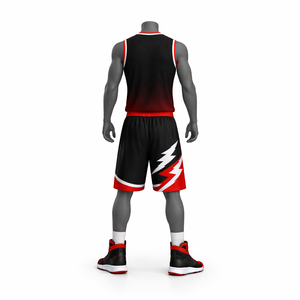 <b>Elite</b> Performance Custom Basketball Uniform Set with Breathable Fabric and Sublimated Design for Professional Teams - Product Image 3