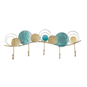 Creative Fish Bone Metal <b>Key</b> Holder Decorative <b>Wall</b> Mounted <b>Key</b> Hook <b>Rack</b> Coat Towel Hanger <b>for</b> Home Entryway Decor - Product Image 3