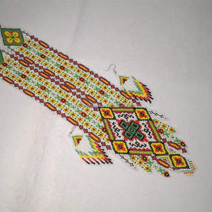 Collar de cuentas de cristal hecho a mano de estilo elegante Detalles Premium para fiestas Festivales Bodas y salidas Casuales - Product Image 3