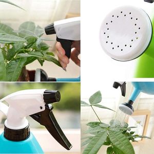Regadera con Botella de Spray y Cabezal de Ducha de 1 Litro, Regadera de Plástico Multiusos para Jardín con Asa, Multicolor - Product Image 5