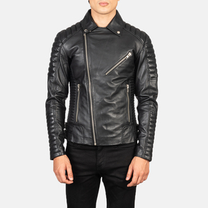 Meilleure Vente 2026 : Vestes en Cuir Slim Fit pour Hommes, Entièrement Personnalisables, Imperméables et Respirantes, avec Doublure en Peau de Mouton - Product Image 2