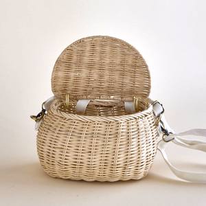 Bolsas de regalo hechas a mano para bebés, cestas de mimbre para niños, cestas de almacenamiento para niños pequeños de la más alta calidad - Product Image 6