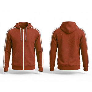 Sudadera con Capucha Unisex con Cierre Completo, Personalización de Marca Privada de Moda Invernal, Chaqueta Deportiva con Capucha para Hombres, Mujeres y Jóvenes - Product Image 6