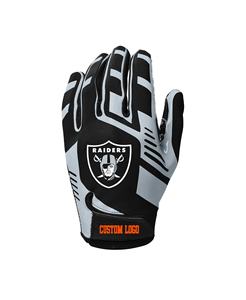 Nouveau design Gants de football américain confortables, doux et personnalisés, design d'équipe Gants de sport collants du Pakistan - Product Image 4