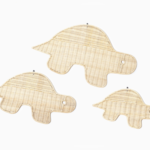 Rattan Octopus <b>Wall</b> <b>Decor</b> For Kid's Room Hot Selling Bohemian Animal Shape Home <b>Decor</b> Nursery Made in Vietnam - Product Image 5