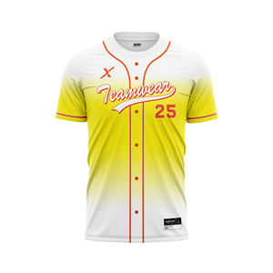 Personnalisable Vintage Pullover Baseball Jersey Sets Ombre Couleurs Imprimé Équipes Événements OEM Sans Couture Respirant - Product Image 5