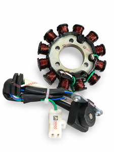 hnda cb shine 125 bs4 12 pole stator coil plate assembly export quality two wheeler spare parts india orado - Product Image 5