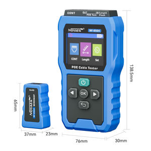 NOYAFA NF-8504 Probador de Cables PoE RJ45 CAT5 CAT6 IEEE 802.3af/at/bt con Medición de Longitud LAN y Carga de CC 5-60V 2-80W - Product Image 5