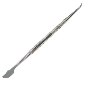 Spatule de laboratoire dentaire et de modelage Zahle Carver, double extrémité, en acier inoxydable de haute qualité, pour mélange et sculpture - Product Image 1