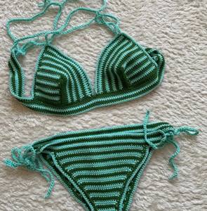 PATRONE DE CROCHET, Patrone de bikini Striper, Bikini classique, Patrone de maillot de bain deux pièces au crochet - Product Image 1