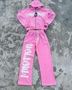 Survêtement zippé surdimensionné pour homme, qualité supérieure, personnalisable OEM, 100% coton (fleece), 65% coton, 35% polyester, 280 à 300 GSM - Product Image 3