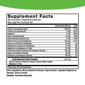 Capsules amincissantes à base d'extrait de thé vert et d'électrolytes pour stimuler le métabolisme, fournir de l'énergie et favoriser la digestion - Vente en gros usine - Nouveauté - Product Image 3