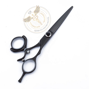 Ciseaux de coiffure professionnels en acier inoxydable avec poignée pivotante pour les fournitures de salon de coiffure - Product Image 3