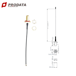 Cable Coaxial RG178 Hecho en Taiwán con Conector TNC Macho y Hembra para Dispositivos de Comunicación - Product Image 3