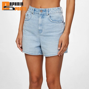 Women's Denim Shorts <b>Waist</b> Shorts Women Casual Loose Ladies Fashion Large Size <b>Elastic</b> <b>Waist</b> Wide-leg Short <b>Jeans</b> Denim Shorts - Product Image 4