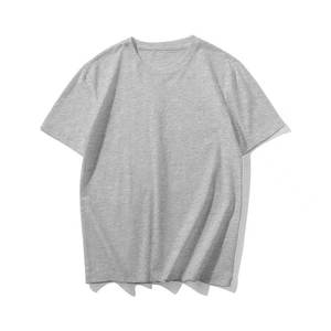 Camisetas de hombre de alta calidad, personalizadas, transpirables, con cuello redondo, 100% algodón, de corte holgado, a precios de mayorista. - Product Image 3