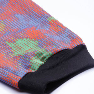 Ensemble de survêtements d'entraînement d'hiver pour hommes avec logo personnalisé, respirant, épais, 100 % polyester, motif imprimé, décontracté - Product Image 6