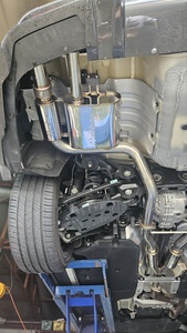 Système d'échappement Cat-Back adaptable pour KIA Stinger 2.5T (année 2018~) / Échappement de performance Cat-Back MAINTEC V4 - Product Image 4