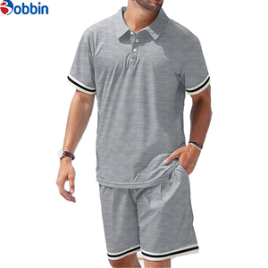 Conjunto de Pantalones Cortos Polo Cómodos y Transpirables Unisex, Nueva Colección de Verano, Conjunto Deportivo Personalizado para Hombre, Talla Grande - Product Image 1