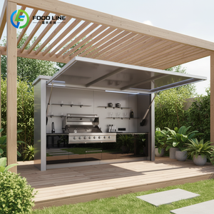 Ensemble de cuisine extérieure abordable, unités de cuisine extérieure, armoires de cuisine extérieure Alfresco - Product Image 1