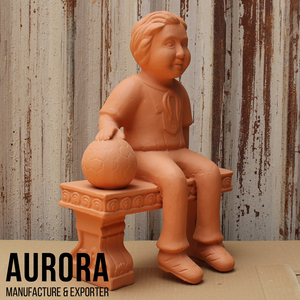 Garden Outdoor Environmental <b>Terracotta</b> Statue For Home Planters For Indoor Plants Private Packaging Available - Product Image 6