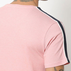Camiseta de primera calidad para hombre, corte holgado, estampada, 100% algodón, contraste de color, mejor material, camiseta para hombre al por mayor - Product Image 6
