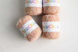 Hilo de nailon texturizado YARNA Chou Chou (20g), elegante, ecológico, elástico, suave, ideal para fiestas, versátil, para prendas de temporada, cálido. - Product Image 5