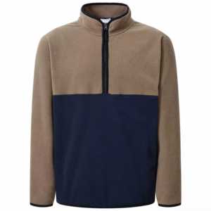 Chaqueta de Forro Polar para Hombre, Diseño Nuevo, Bordada, con Media Cremallera y Cuello Alto, Diseño Sólido, Chaqueta de Invierno - Product Image 3