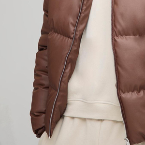 High quality bubble jacket men stylish winter puffer coat wholesale custom logo fashion supplier new arrive 2026 - Product Image 5