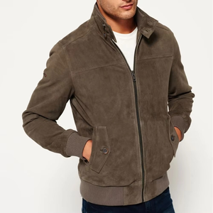 Men's Genuine Leather Jacket <b>Lined</b> Winter Vintage Biker Jacket Oversized Leather Motorcycle <b>Coat</b> Outwear - Product Image 1