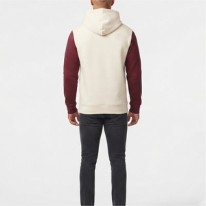 Sudadera con Capucha Personalizada de la Hermandad Griega Life, Color Borgoña, con Logotipo Bordado, Sudadera de Felpa de Algodón Premium - Product Image 4