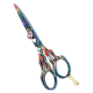 กรรไกรตัดผมหัวแหลมเหล็กคุณภาพสูงสำหรับช่างตัดผมมืออาชีพเครื่องมือความงาม - Product Image 1