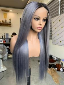 วิกผมบ๊อบตัดตรงแบบ Bone Straight  ผมแท้เวอร์จิ้นเรมี่ 100% ผมมนุษย์เวียดนาม  แบบดิบ ไม่ผ่านการแปรรูป  แบบต่อผม VNHL น้ำหนัก 100 กรัม - Product Image 3