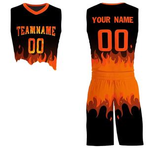 Nouveau design personnalisé 100% uniformes de basket-ball en sublimation de polyester uniformes de basket-ball respirants à séchage rapide à vendre - Product Image 1