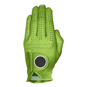 Gant de golf unisexe Vantrex blanc en cuir Cabretta, à doigts complets, anti-UV, antidérapant, à enfiler, pour la main gauche, sport - Product Image 4