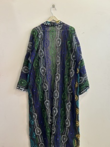 Nuevo Kimono Tradicional Indio Bordado para Mujer, Regalo para Ella - Product Image 6