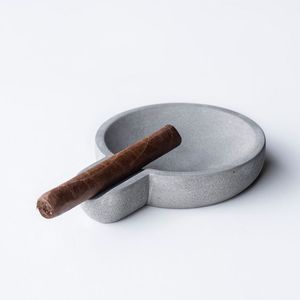 Billow Aluminum Square Cigar <b>Tray</b> Ashtray Holder Smokeless Modern Design Heat Resistant Durable Premium Tabletop Home Decor - Product Image 1