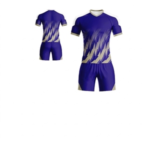 Maillot de football personnalisable avec nom et logo de l'équipe sur le devant, découpe automatisée, fourniture OEM, uniforme d'équipe de football tendance - Product Image 6
