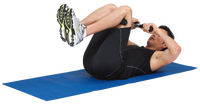 ALLWINWIN SBR03 Barre de musculation pour abdominaux - Support pour cuisses et pieds pour exercices et entraînements