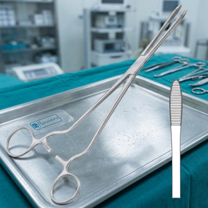 Pinces Cheron F6-303 24cm pour la chirurgie générale, instrument chirurgical manuel certifié CE Classe I - Product Image 2