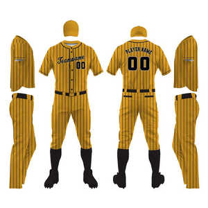 2026 Wholesale Price Lightweight Breathable High Quality Adult Baseball Uniform for Men Customizable - Product Image 1