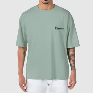 T-shirt blanc pour homme, T-shirt uni imprimé, tissu 100% coton, taille normale ou grande taille, T-shirt blanc pour homme - Product Image 1