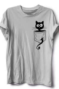 เสื้อยืดผู้หญิงคอตตอนผสมสแปนเด็กซ์ แขนสั้น คอกลม ชายเสื้อไม่รีด ทรงครอป พิมพ์โลโก้ได้ - Product Image 5