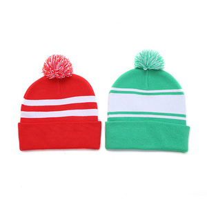 Gorro de Invierno de Punto Bordado Delta Psi Phi, Unisex para Adultos, 56-58 cm, Estilo Casual con Pompón y Logotipo del Escudo - Product Image 3